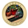 2009 Canadian 50-Cent Holiday Toy Train Lenticular Coin  