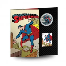 2013 Canadian 50-Cent Superman™: Then and Now - Lenticular Coin and Stamp Set