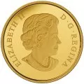 2015 Canadian 50-Cent Maple Leaf - 1/25 oz Pure Gold Coin