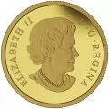 2017 Canadian 50-Cent The Silver Maple Leaf - 1/25 oz Pure Gold Coin
