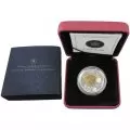 2004 Canadian 50-Cent Clouded Sulphur Butterfly Sterling Silver & Gold-plated Coin
