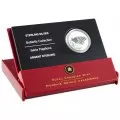 2006 Canadian 50-Cent Short-tailed Swallowtail Butterfly Sterling Silver Coloured Coin - No Beauty Box