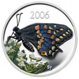 2004-2006 Canadian 50-Cent Butterfly Collection 6-Coin Series