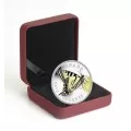 2013 Canadian 50-Cent Butterflies of Canada: Tiger Swallowtail Silver Plated Coloured Coin