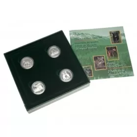 1996 Canadian 50-Cent Discovering Nature: Little Wild Ones Proof Silver 4-Coin