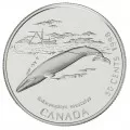 1998 Canadian 50 Cent Canada's Ocean Giants: Whales Proof Silver 4-Coin Set