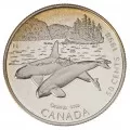 1998 Canadian 50 Cent Canada's Ocean Giants: Whales Proof Silver 4-Coin Set