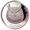 2000 Canada's Birds of Prey 4-Coin Sterling Silver 50 Cent Proof Se-never opened from mintt
