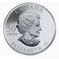 2003 Canadian 50-Cent Golden Daffodil Sterling Silver Gold-plated Coin-case is not 100%