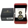 2007 Canadian 50-Cent Golden Forget-Me-Not Sterling Silver Gold-plated Coin