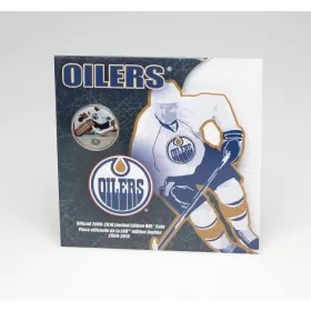 2009-2010 Canada NHL® On-Ice 50 Cent Coin - Edmonton Oilers