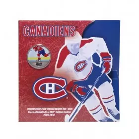2009-2010 Canada NHL® On-Ice 50 Cent Coin - Montreal Canadiens