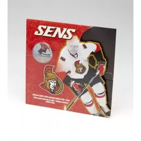 2009-2010 Canada NHL® On-Ice 50 Cent Coin - Ottawa Senators