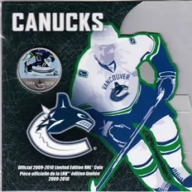 2009-2010 Canada NHL® On-Ice 50 Cent Coin - Vancouver Canucks