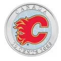 2009 Canada NHL® Puck & 50 Cent Coin Set - Calgary Flames