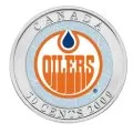 2009 Canada NHL® Puck & 50 Cent Coin Set - Edmonton Oilers