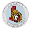 2009 Canada NHL® Puck & 50 Cent Coin Set - Ottawa Senators