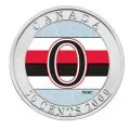 2009 Canada NHL® Puck & 50 Cent Coin Set - Ottawa Senators