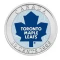 2009 Canada NHL® Puck & 50 Cent Coin Set - Toronto Maple Leafs