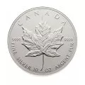 1998 Canadian $50 Silver Maple Leaf 10th Anniv 10 oz Fine Silver Coin & Sterling Certificate