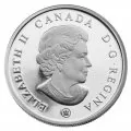 2009 (1859-) Canadian $50 Start of the Construction of the Parliament Buildings 50th Anniv 5 oz Fine Silver Coin 