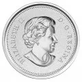 2013 Canadian $50 The Beaver - 5 oz Fine Silver Coin
