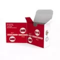 2015 Canadian $50 50th Anniversary of the Canadian Flag - 1.5 oz Fine Silver Coloured Rectangular Coin