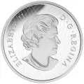 2016 Canadian $50 Murano Maple Leaf: Autumn Radiance - 5 oz Fine Silver Coin