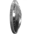 2017 Canadian $50 Maple Leaves in Motion - 5 oz Fine Silver Convex Coin - Lightly turnished