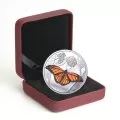 2017 Canadian $50 Monarch Migration - 3 oz Fine Silver Coin
