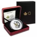 2019 Canadian $50 Rose of the Winds 5 oz Fine Silver & 3D Compass Coin