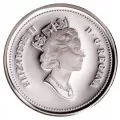 2000 Canadian 5-Cent Les Voltigeurs de Quebec First French-Canadian Regiment Silver Coin - No Box