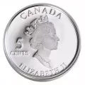 2002 (1917-) Canadian 5-Cent Battle of Vimy Ridge 85th Anniv Proof Silver Coin-no outside sleeve