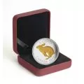 2015 Canadian 5-Cent Legacy of the Canadian Nickel: The Centennial 5-Cent Coin - 1 oz Fine Silver & Gold-plated Coin-no COA