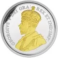 2015 Canadian 5-Cent Legacy of the Canadian Nickel: The Crossed Maple Boughs - 1 oz Fine Silver & Gold-plated Coin