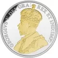 2015 Canadian 5-Cent Legacy of the Canadian Nickel: The Two Maple Leaves - 1 oz Fine Silver & Gold-plated Coin