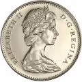 1976 Canadian 5-Cent Beaver Nickel Coin (Brilliant Uncirculated)
