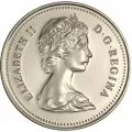 1983 Canadian 5-Cent Beaver Nickel Coin (Brilliant Uncirculated)