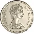 1987 Canadian 5-Cent Beaver Nickel Coin (Brilliant Uncirculated)