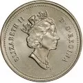 1994 Canadian 5-Cent Beaver Nickel Coin (Brilliant Uncirculated)