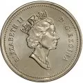 1995 Canadian 5-Cent Beaver (Brilliant Uncirculated)