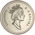 1998 Canadian 5-Cent Beaver (Brilliant Uncirculated)
