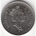 2000-P Canadian 5-Cent Beaver Nickel Coin (Brilliant Uncirculated)