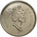 2003-P Canadian 5-Cent Beaver/Old Effigy Nickel Coin (Brilliant Uncirculated)
