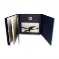 1998 (1873-) Canadian RCMP 125th Anniversary Collector Silver Maple Leaf Privy Coin & Stamp Set