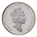 1998 (1938-) Canadian/Chinese $5 Dr Norman Bethune Arrival in China 60th Anniv Silver 2-Coin Set 