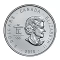 2010 Canadian $5 Vancouver Olympics Silver Maple Leaf Bullion 3-Coin Set