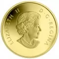 2014 Canadian $5 Bald Eagle - 1/10 oz Pure Gold Coin