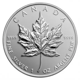 2014 Canadian $5 Silver Maple Leaf Bullion Replica 1 oz Fine Silver Proof Coin
