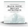 2014 Canadian $5 Canadian Bank Notes Series: Lion on the Mountain - Fine Silver Coin - lightly toned